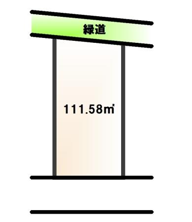 Compartment figure. Land price 64,800,000 yen, Land area 111.58 sq m