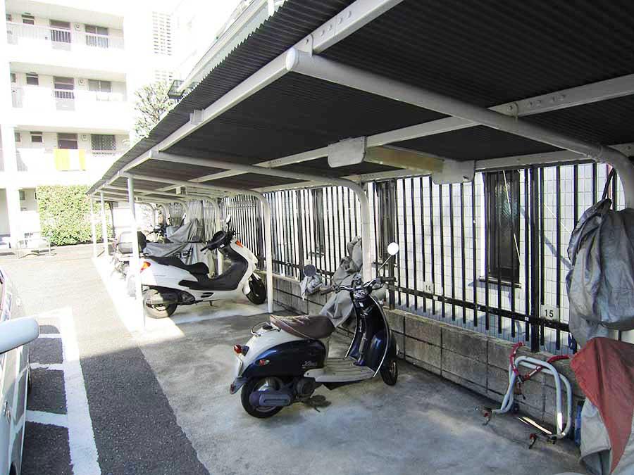 Other common areas. Bicycle-parking space