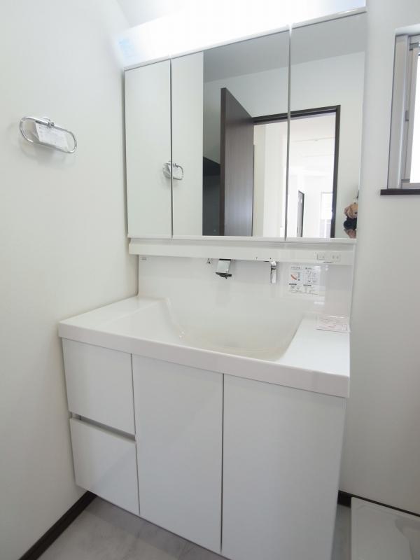 Wash basin, toilet