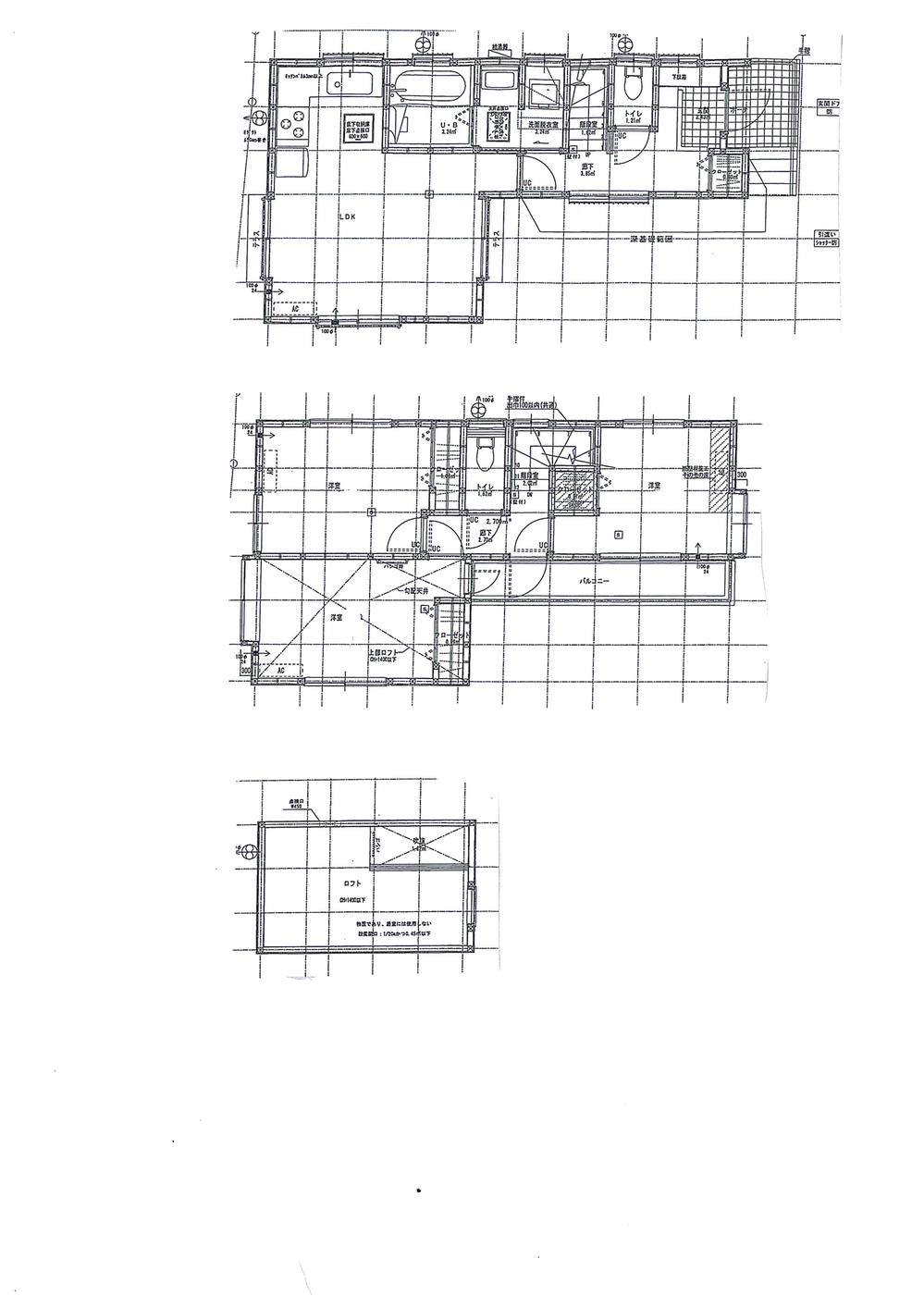 Floor plan. 58,800,000 yen, 3LDK, Land area 72.52 sq m , Building area 71.63 sq m