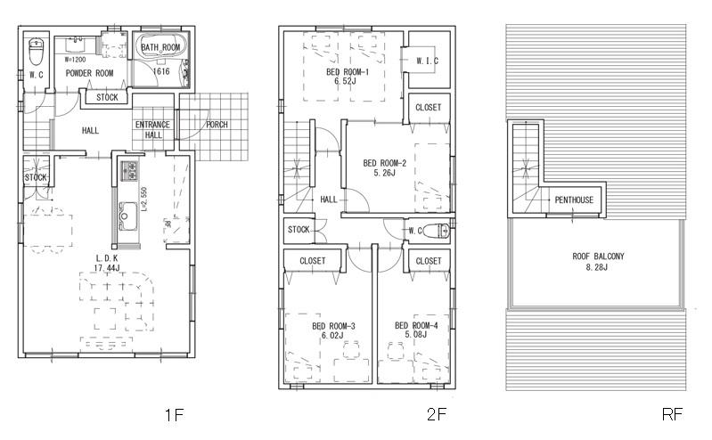 Other building plan example. Reference Plan