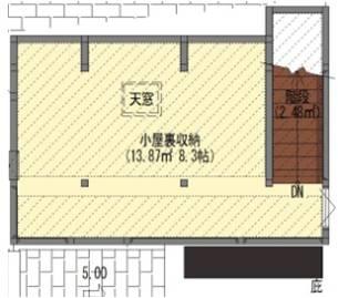 Floor plan. 73,800,000 yen, 3LDK + S (storeroom), Land area 102.82 sq m , Building area 95.19 sq m attic floor plan