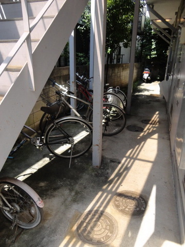 Other common areas. Bicycle shed