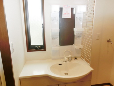 Washroom. It is a convenient independent washbasin