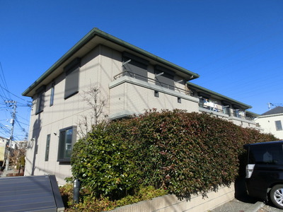 Building appearance. A quiet residential area ・ It is a terrace house of stylish appearance