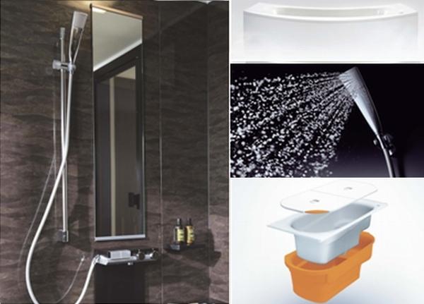 Other Equipment. The bathroom made TOTO "SAZANA" loading. Because it is where you enter every day, Design of the whole bathroom is of course, ease of use, We pursued the comfort. ・ Draw a beautiful curve "Cradle bathtub". ・ Of water large including the air, Massive plentiful bathed comfort happy "air-in shower" realize the water-saving amount of 35% from the conventional products. ・ Original "thermos tub" is, Around the bathtub has been firmly covered with a heat insulating material.