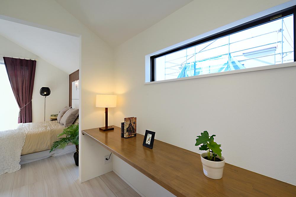 Model house photo. D Building ・ Master bedroom (2) (October 2013 shooting)