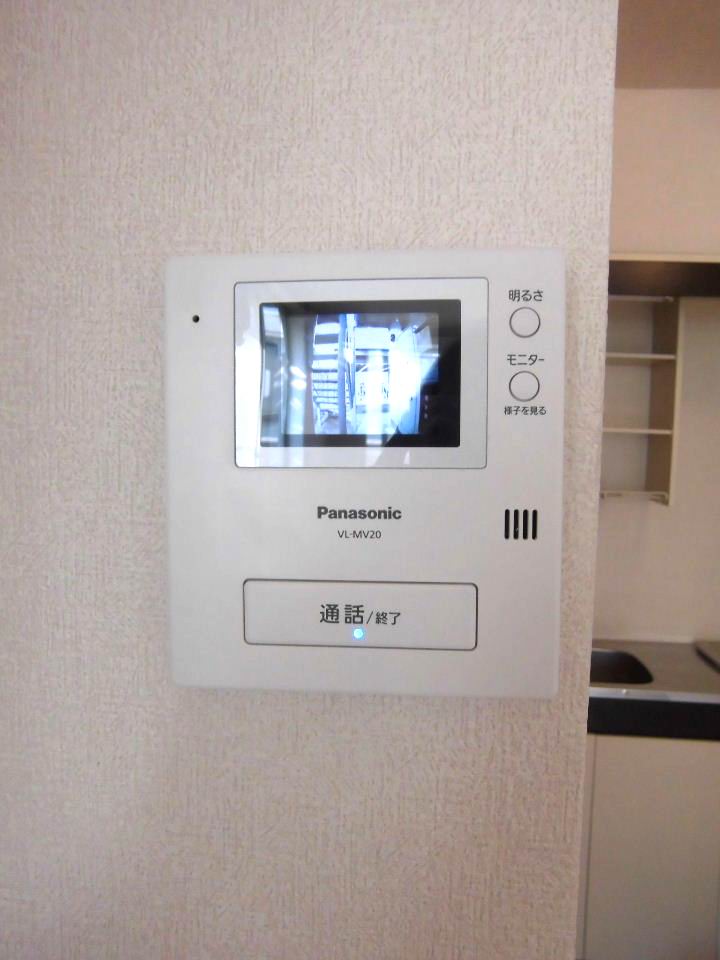 Security. Peace of mind intercom with a TV monitor