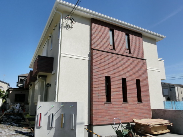 Building appearance. New construction properties of the March 2014 completion ・ Seijogakuenmae walk 13 minutes ・ quiet