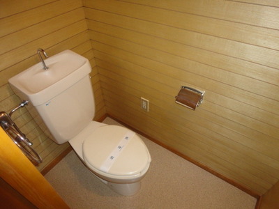 Toilet.  ☆ Shower toilet can be installed