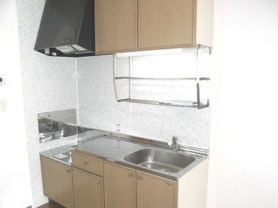 Kitchen. You can install the gas stove 2-neck