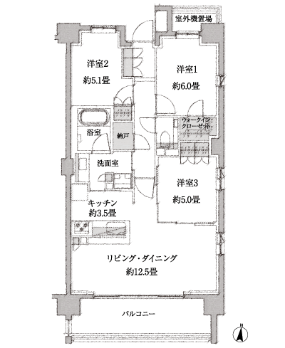 Floor: 3LDK + N + WIC, the occupied area: 72.76 sq m, Price: TBD