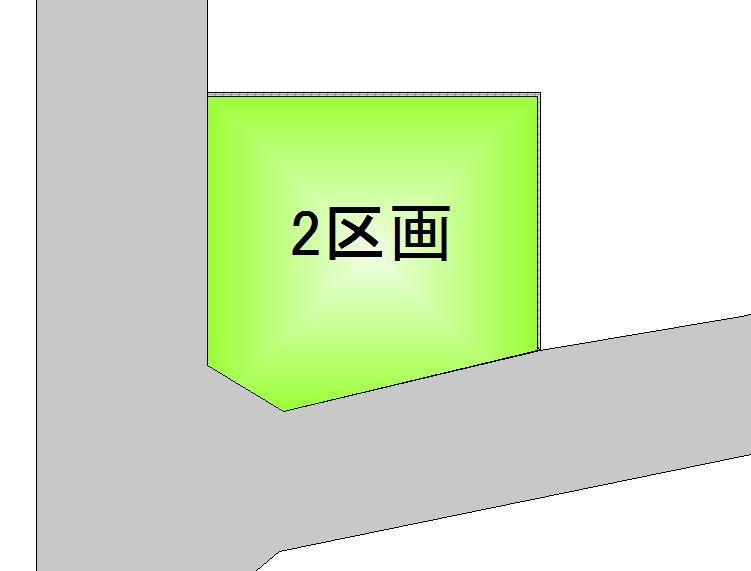 Compartment figure. Land price 61,800,000 yen, Land area 80.65 sq m