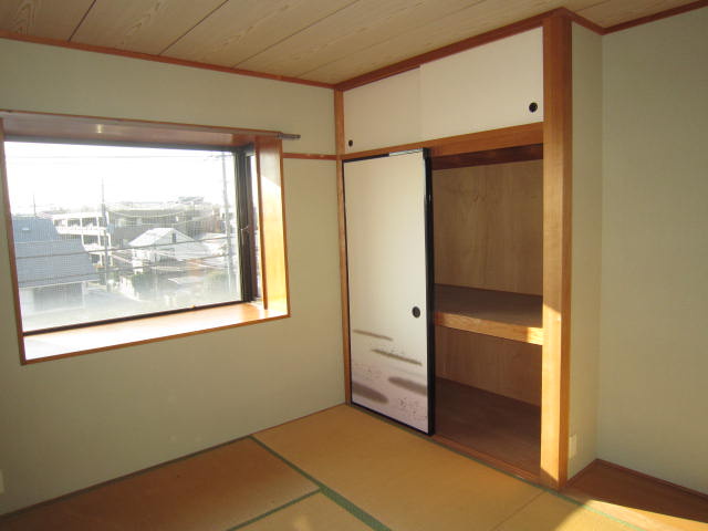 Living and room. Japanese-style storage