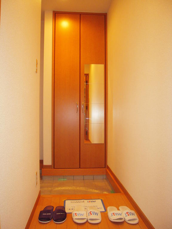 Entrance. Entrance space: It is with cupboard.