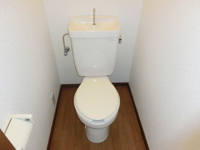 Toilet. It is clean toilets