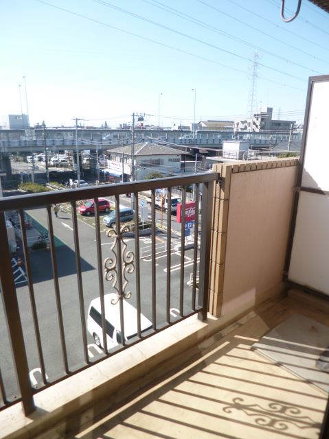 Balcony. View good of the south-facing veranda