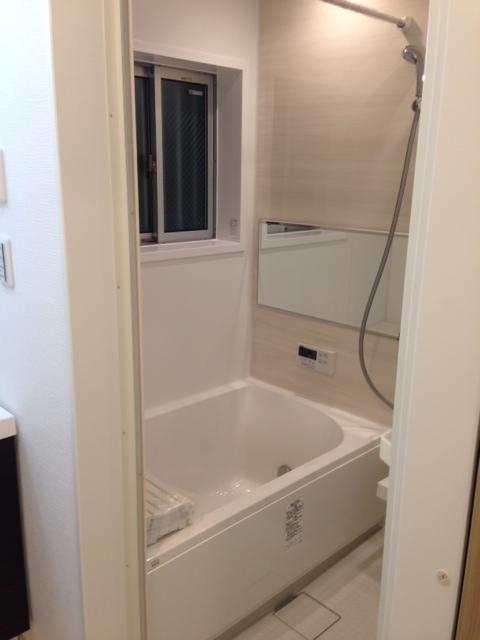 Bathroom. LIXIL Sazana is with 1616 bathroom ventilation heating dryer.