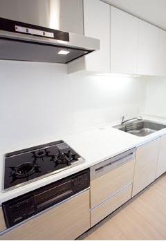 Kitchen. Separate photo 3-neck gas stove installed base system Kitchen ・  ・  ・ 