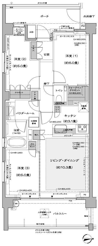 Floor: 3LDK + WIC, the occupied area: 67.64 sq m, Price: TBD