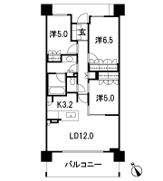 Floor: 3LDK, occupied area: 70.93 sq m, Price: 58,500,000 yen, now on sale