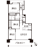 Floor: 3LDK + N, the occupied area: 72.01 sq m, Price: TBD