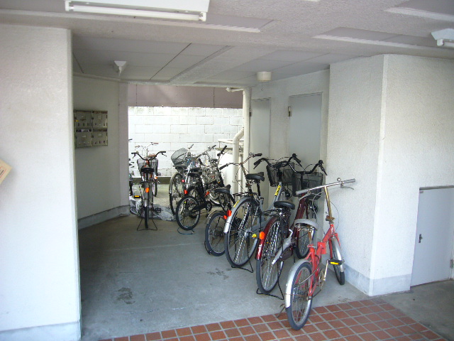 Other common areas. Bicycle parking space