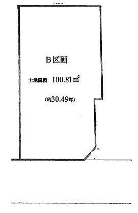 Compartment figure. Land price 64,800,000 yen, Land area 100.8 sq m