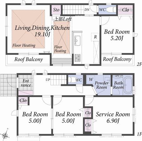 Floor plan C Building