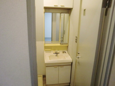 Washroom. It is a convenient independent washbasin