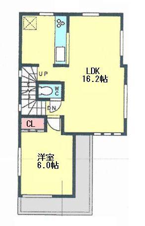 Other building plan example. 2 floor building plan example (A section) building price 14.5 million yen, Building area 82.46 sq m