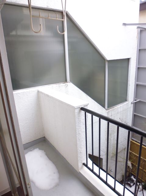 Balcony. Clean flooring