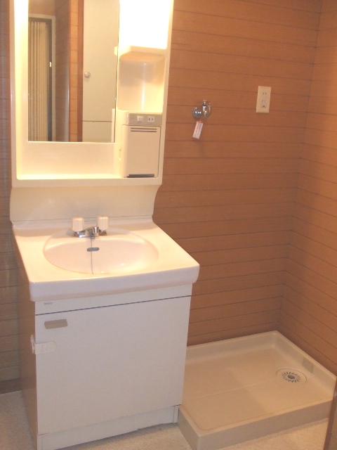 Washroom. Bathroom vanity, Indoor laundry Area! 