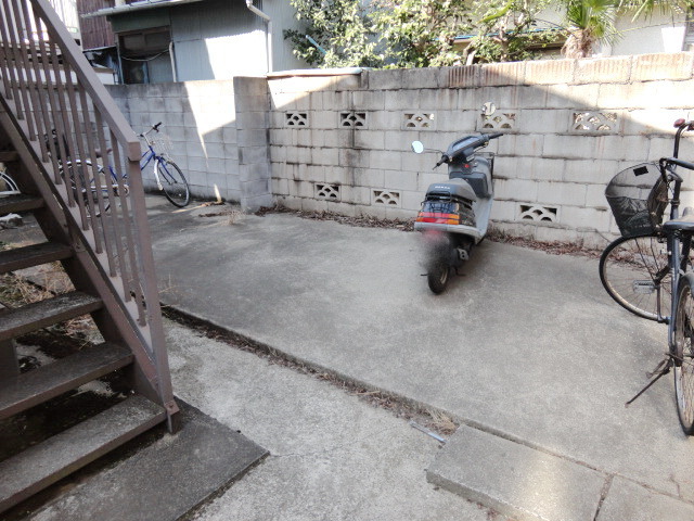 Other common areas. Bicycle shed