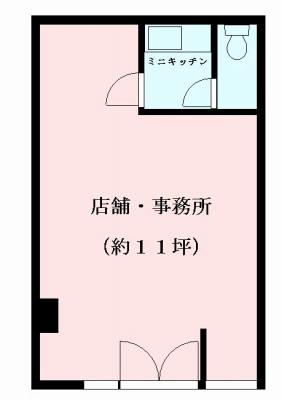 Floor plan. Price 17 million yen, Occupied area 36.61 sq m
