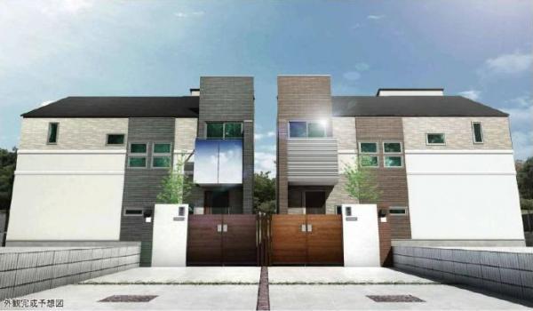 Rendering (appearance). (Complete image view) ◇ leafy quiet residential area are perfect for raising children ☆