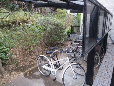 Other common areas. Place for storing bicycles