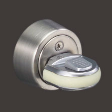Security.  [Crime prevention thumb turn lock] Entrance lock to prevent the crime of modus operandi to open Turn the thumb of the inside of the door, such as a wire.