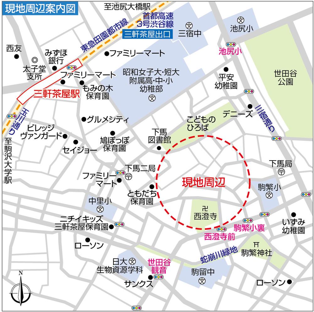 Local guide map