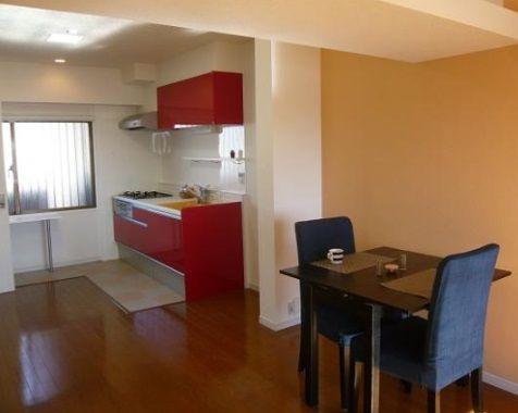 Living. top floor ・ Facing south ・ Quiet room pet-friendly in the opposite direction and Meguro Street per yang good balcony (with detailed regulations) auto-lock entrance door key is ensuring security in the double lock