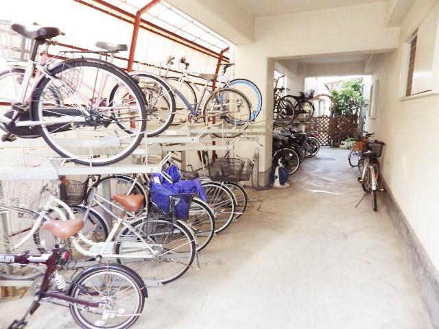 Other common areas. Bicycle-parking space