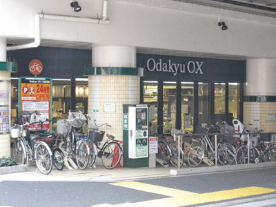 Supermarket. 340m until the Odakyu line OX (super)