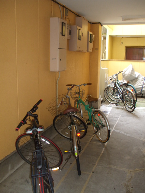 Other common areas. Bicycle parking space