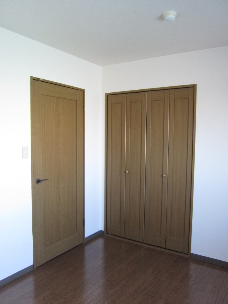 Living and room. Bedroom closet