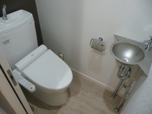 Toilet. Bidet with toilet