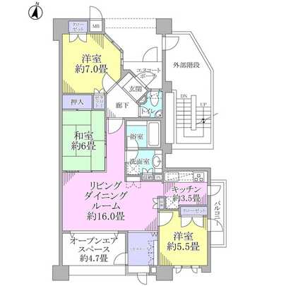 Floor plan. In addition to the living room, It was available in between housework, Mrs. Room study available, such as