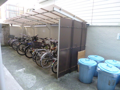 Other common areas. Bicycle-parking space ・ Garbage yard