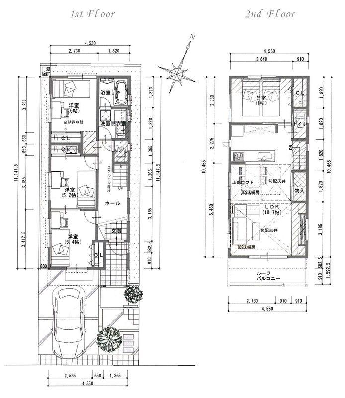 Floor plan. 77 million yen, 4LDK, Land area 101.7 sq m , Building area 96.15 sq m