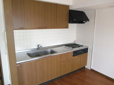 Kitchen. It is a convenient 3-neck system Kitchen