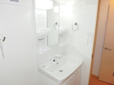 Washroom. It is a convenient independent washbasin